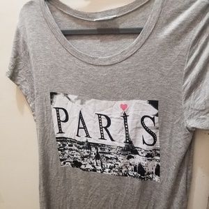 Rebellious Dreamer Brand Paris Short Sleeved Top
